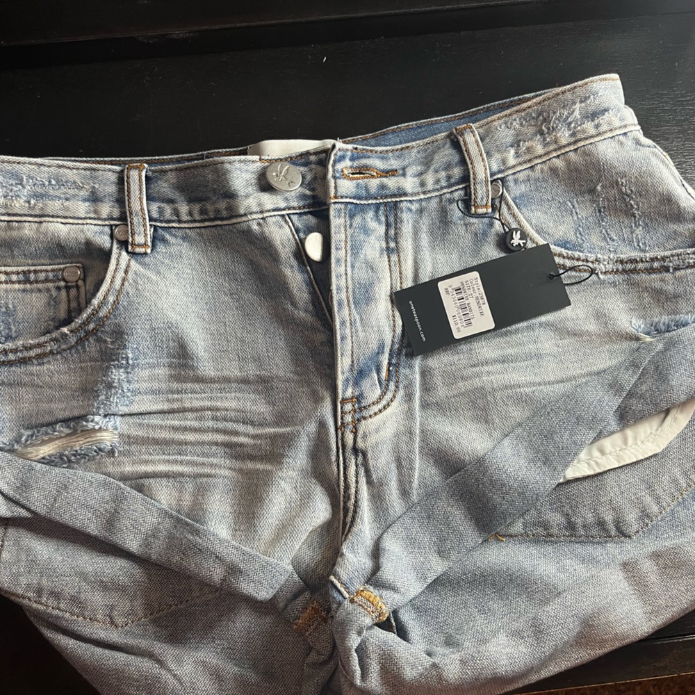 One teaspoon Jean shorts Hendrixe bandits